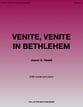 Venite, Venite in Bethlehem SAB choral sheet music cover